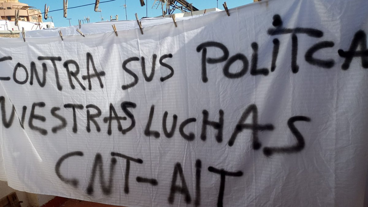 Despues de muchos años, volvemos a Huelva y podemos decir orgullosamente que hay un Núcleo de la CNT-AIT en tierras Onubenses ... "Contra Sus Políticas, Nuestras Luchas"
<a href="/AIT_Espana/">AIT España</a> #CNTait