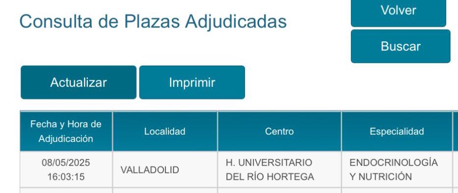 Endo-Nutri H.U. Río Hortega (@endo_nutrihurh) on Twitter photo 🥇 Vamos a tener el primer #endoresi del #HURH ¡Bienvenida <a href="/cristinaug99/">Cristina Urrios</a> !😃deseando empezar esta nueva etapa docente y ofrecer una formación de calidad y con calidez 😉#SomosRioHortega #ASVAO <a href="/Salud_JCYL/">Salud JCYL</a>
#MIR2025 #yoelijoendocrino <a href="/sociedadSEEN/">Sociedad SEEN</a> 🥇 Vamos a tener el primer #endoresi del #HURH ¡Bienvenida <a href="/cristinaug99/">Cristina Urrios</a> !😃deseando empezar esta nueva etapa docente y ofrecer una formación de calidad y con calidez 😉#SomosRioHortega #ASVAO <a href="/Salud_JCYL/">Salud JCYL</a>
#MIR2025 #yoelijoendocrino <a href="/sociedadSEEN/">Sociedad SEEN</a>