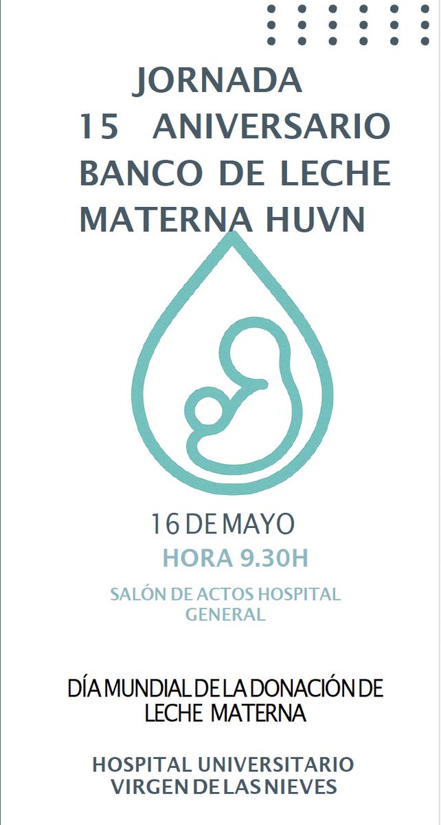 19 MAYO. DÍA MUNDIAL DE LA DONACIÓN DE LECHE HUMANA. ⬇️⬇️ Ayúdanos a difundir la donación de leche humana! x.com/aebancosleche/…