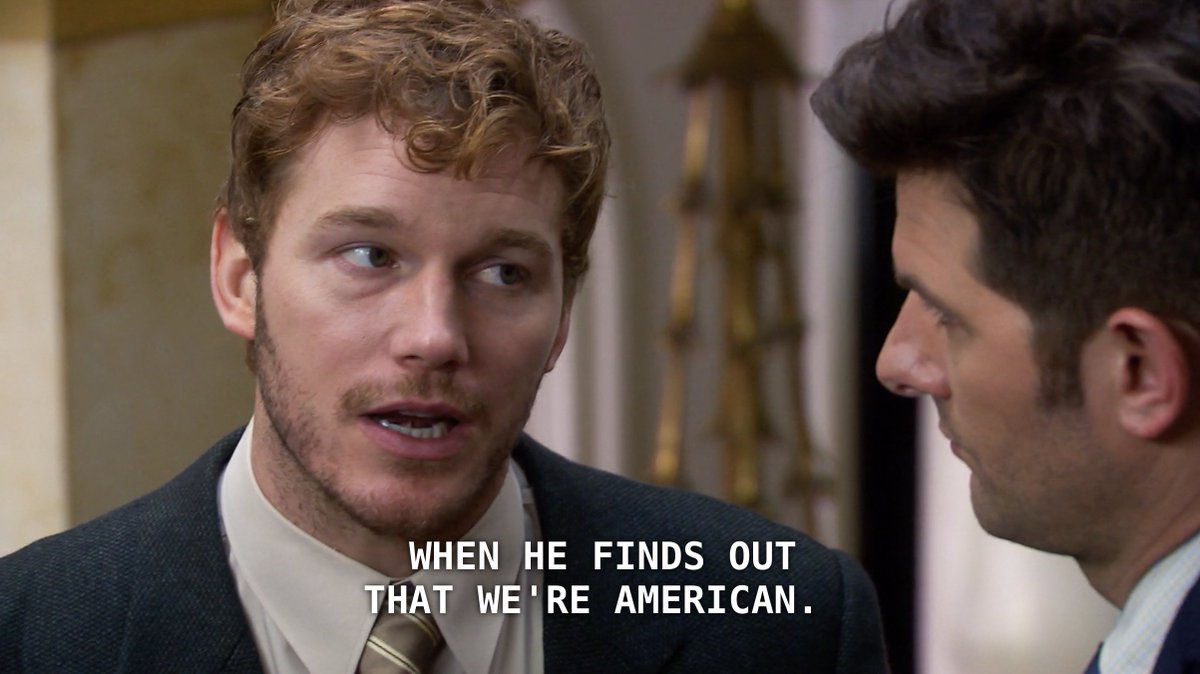 out of context parks and rec tweet media