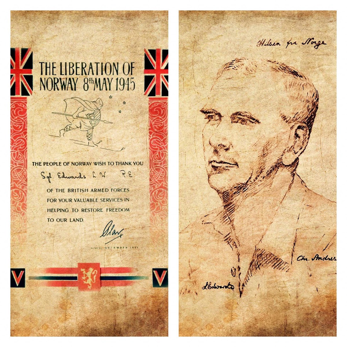 Treforedds's tweet image. My grandfather