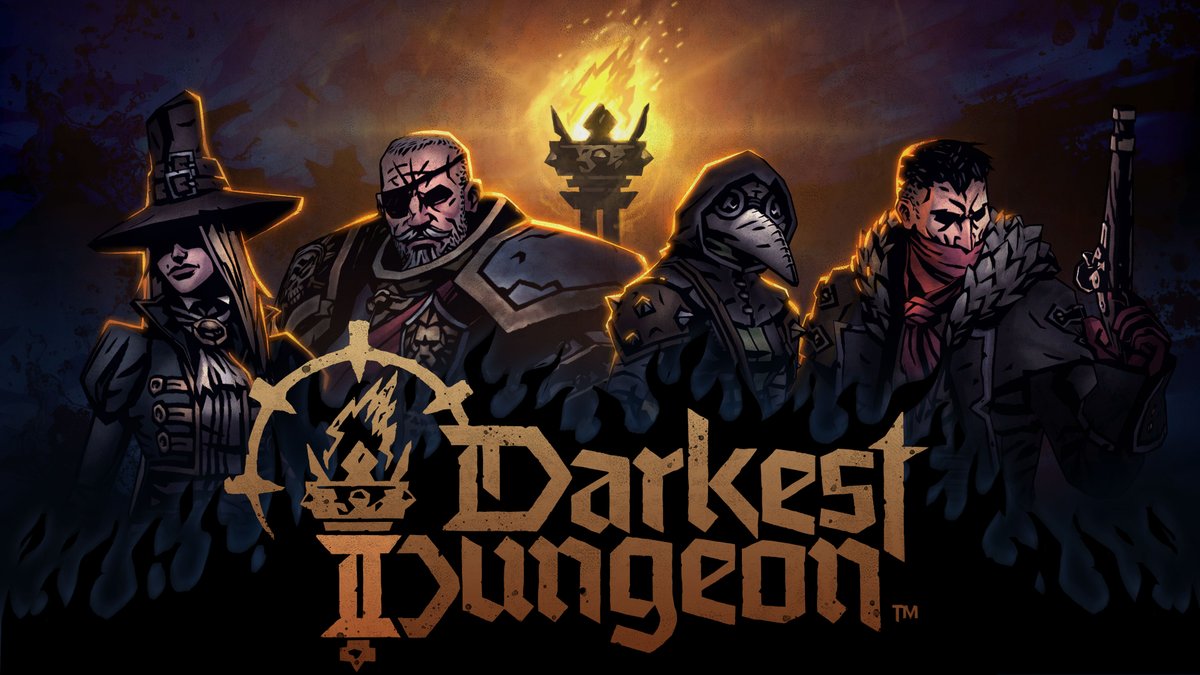 Félicitations à nos amis de <a href="/RedHookStudios/">Red Hook Studios</a> pour le deuxième anniversaire de <a href="/DarkestDungeon/">Darkest Dungeon</a> II !   
Rejoignez la diffusion en direct de Red Hook demain à 15h PST, pour une séance de questions et réponses : twitch.tv/redhookstudios