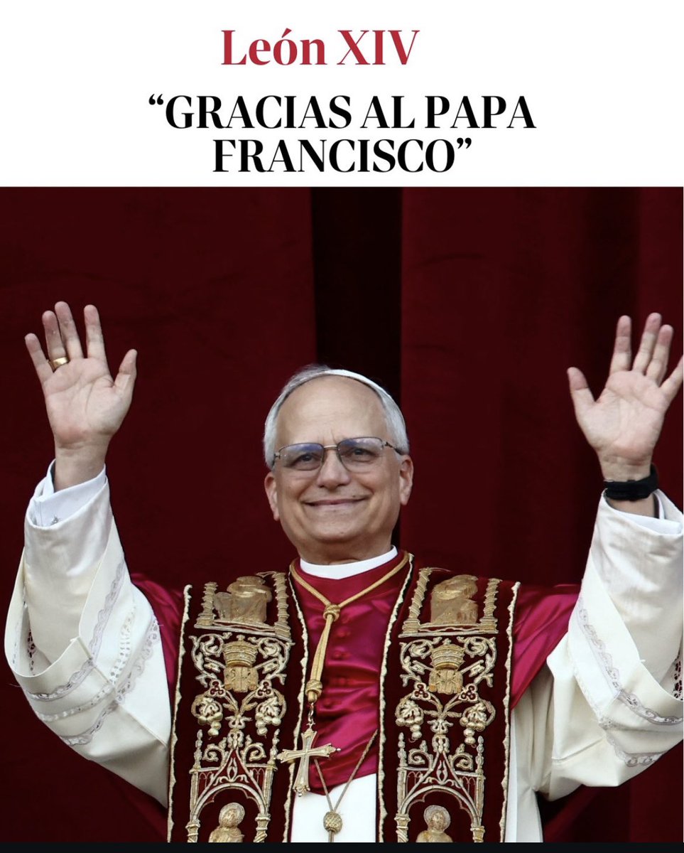 Robert Francis Prevost toma el nombre de León XIV. 
Amén