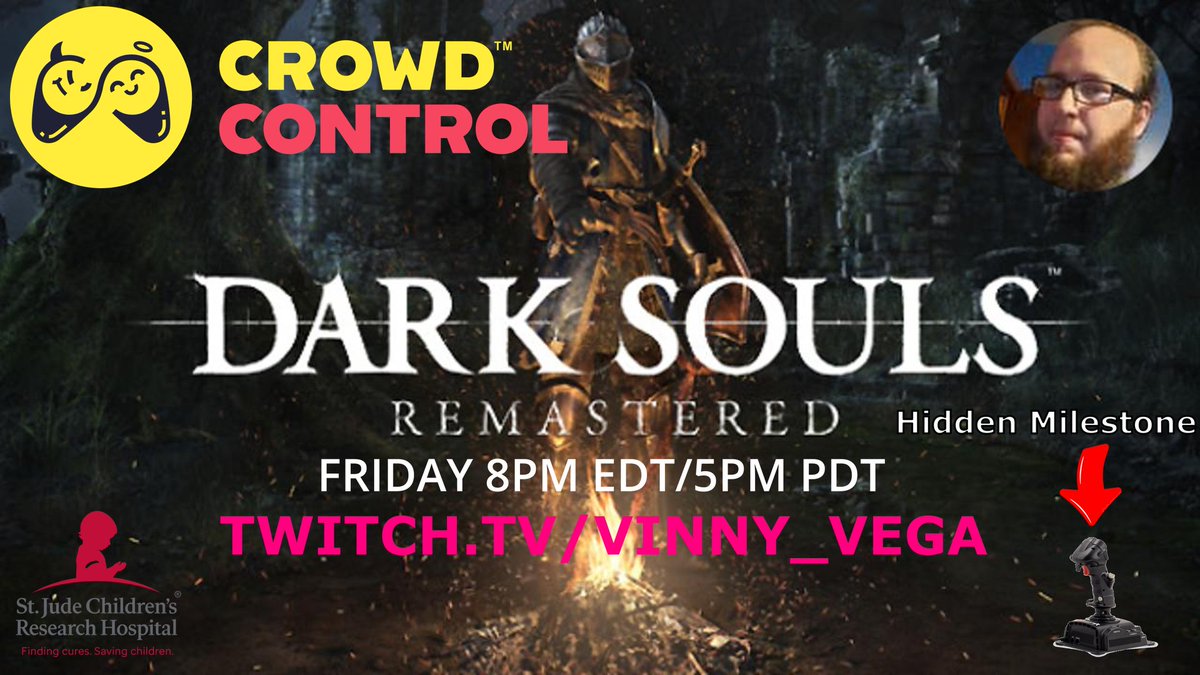 So we doing a thing for charity this Friday!! Hit our first milestone of the month!! Let's see how much more we can get for <a href="/StJudePLAYLIVE/">St. Jude PLAY LIVE</a> <a href="/tiltify/">Tiltify</a>