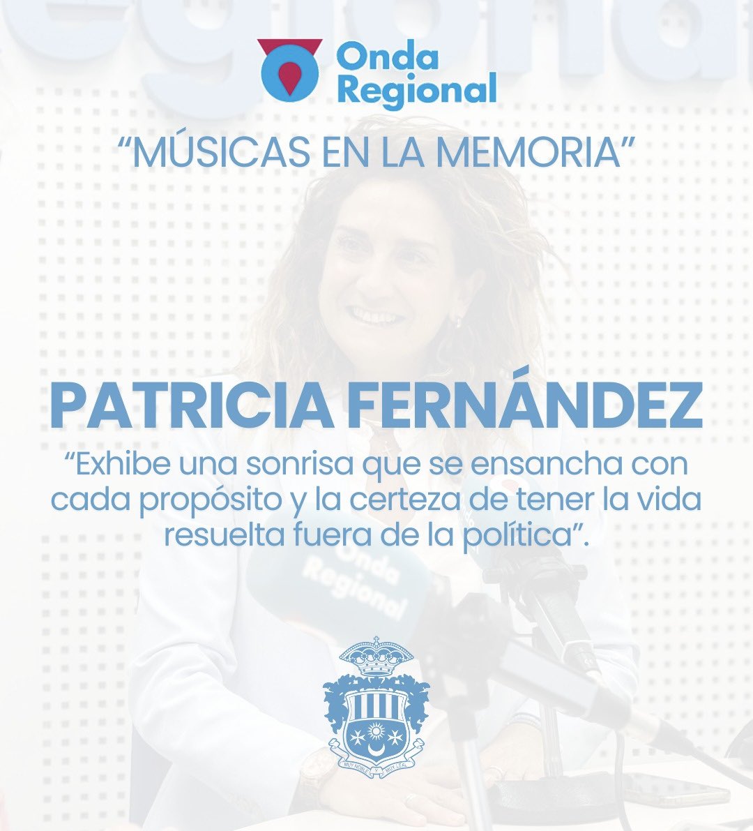 ¿No pudiste escuchar ‘Músicas en la Memoria’ con <a href="/Patriciaflopez/">Patricia Fernández</a> ?

👉🏽 Ya está disponible la entrevista completa. 

📻 Escúchala aquí: orm.es/musicas-en-la-…