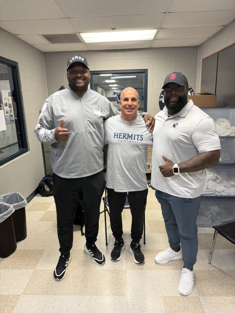 St. Augustine Prep Football (@hermitsfootball) on Twitter photo Thank you to <a href="/AggieFootball/">Texas A&M Football</a> for stopping by today! Appreciate your time <a href="/SpenceChaos/">Sean Spencer</a> & <a href="/TonyJerodEddie/">Coach Tony</a>! <a href="/CoachMikeElko/">Coach Mike Elko</a> #GigEm π
#HermitPride π Thank you to <a href="/AggieFootball/">Texas A&M Football</a> for stopping by today! Appreciate your time <a href="/SpenceChaos/">Sean Spencer</a> & <a href="/TonyJerodEddie/">Coach Tony</a>! <a href="/CoachMikeElko/">Coach Mike Elko</a> #GigEm π
#HermitPride π