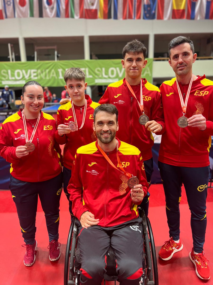 rfetm_tenismesa's tweet photo. ¡Balance positivo en Lasko! 🙌🏻
Olaia Martínez llega a la final y España🇪🇸 suma 5⃣ medallas en las pruebas individuales del #ParaTT Challenger. ¡VAMOS!
📲 https://t.co/QypnFsCIhX https://t.co/EzAEdgbuQO