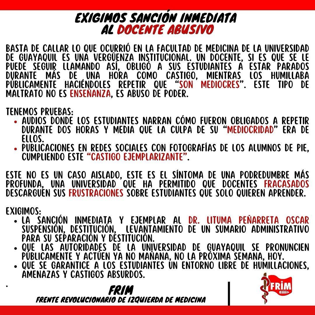 FRIM U. de Guayaquil tweet media