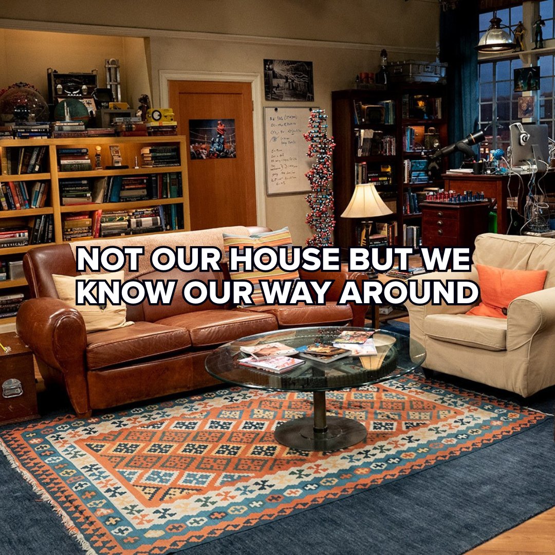 Home sweet home. 🗝

Can you recall who these iconic living spaces belong to?