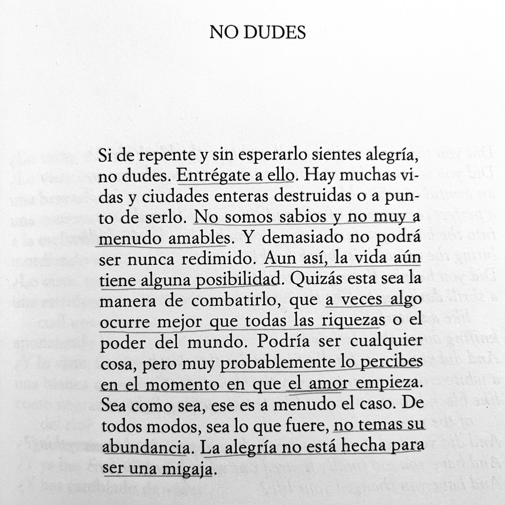 Ismaellg90's tweet photo. «La vida aún tiene alguna posibilidad». Un regalo de Mary Oliver. https://t.co/Vd7CFdw6KJ