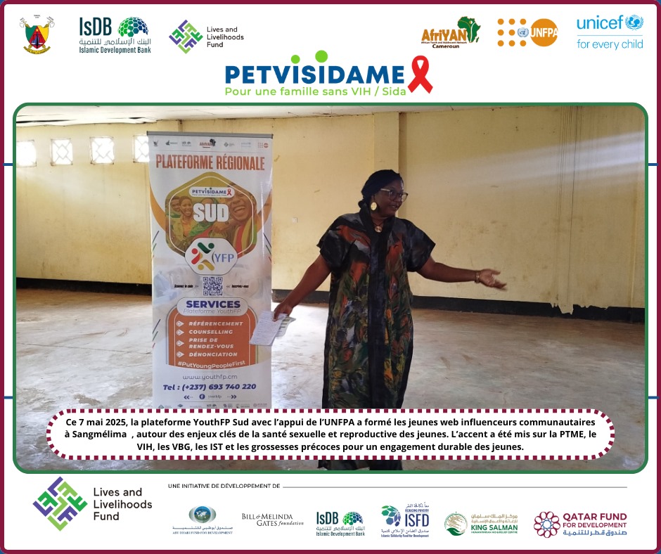 AfriYAN_Camer's tweet photo. 📣#Sangmélima: la jeunesse mobilisée pr la santé et le bien-être!Hier, 20👫 leaders formés par #YouthFP Sud en communication sociale et digitale pour la prévention VIH/IST, grossesses précoces et VBG. Au programme:#SSR,#PF,#PTME, #VBG & création de mini-campagnes percutantes.💪 https://t.co/J2jPVhlXDZ