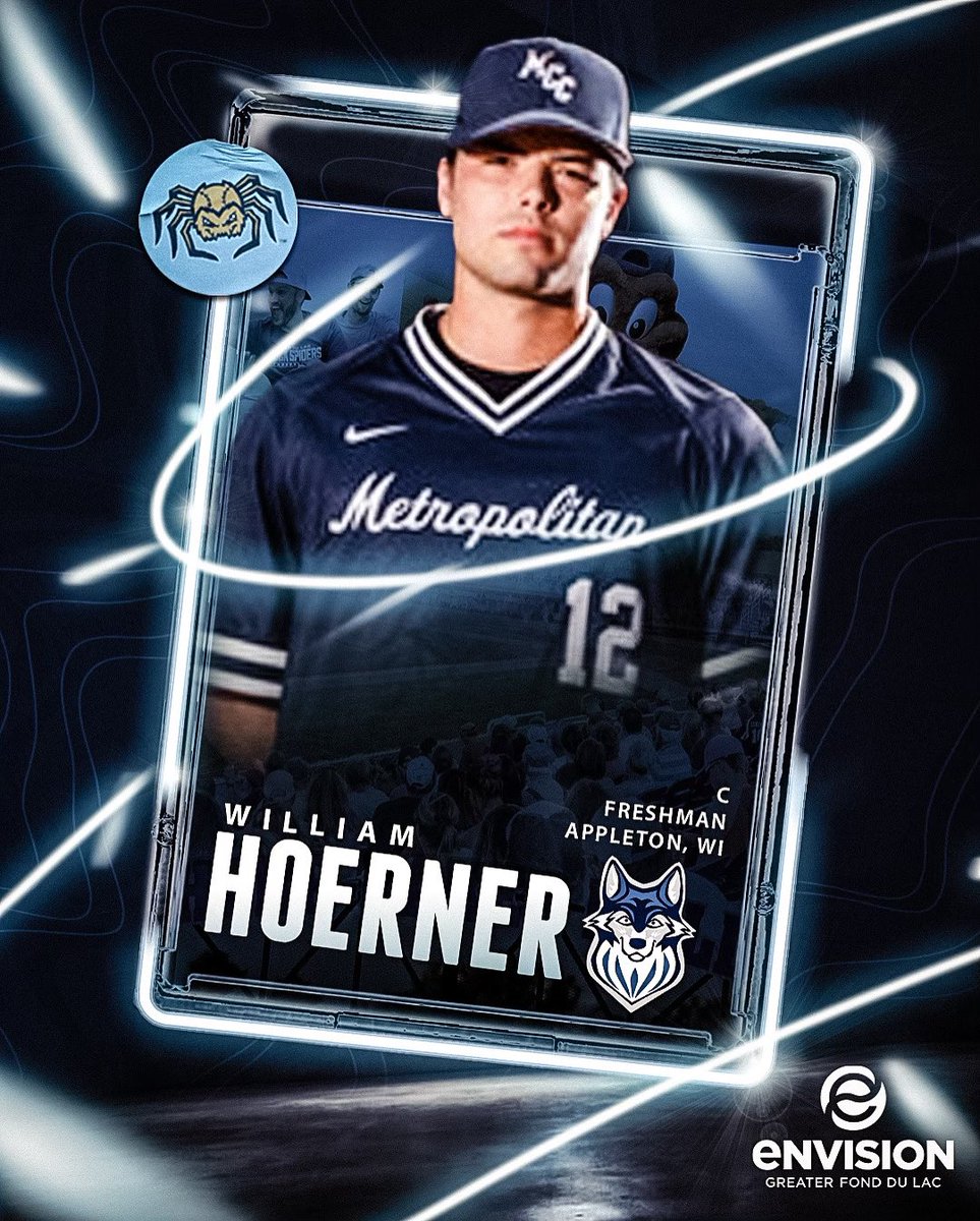Fond du Lac Dock Spiders (@dockspiders) on Twitter photo Adding an Appleton kid to the roster this year 👀‼️
Help us welcome William Hoerner to Fondy for the 2025 season presented by <a href="/EnvisionGrtrFDL/">Envision Greater FDL</a> ! Adding an Appleton kid to the roster this year 👀‼️
Help us welcome William Hoerner to Fondy for the 2025 season presented by <a href="/EnvisionGrtrFDL/">Envision Greater FDL</a> !