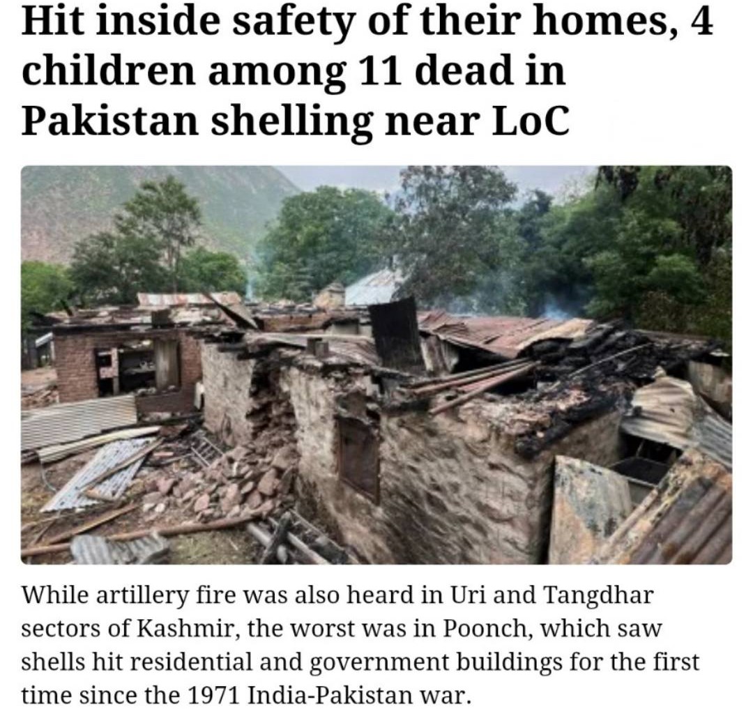 BreakingNews300's tweet photo. @maheenghani_ WHat about your terrerist army killed these Indian childern last night? 🐷🤡 https://t.co/IG9Za2enxW