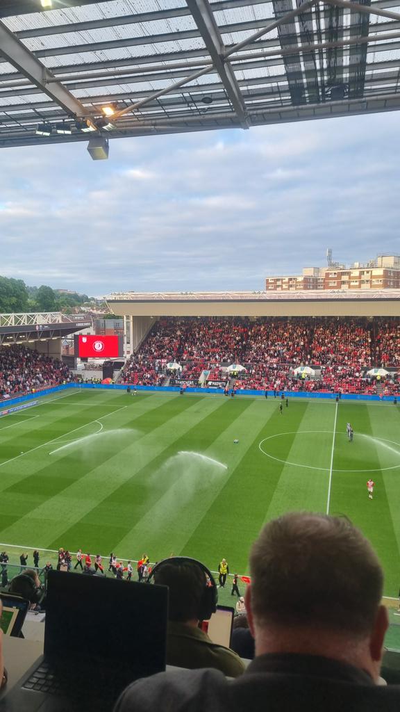 Finlay Stubbs (@fin_stubbs01) on Twitter photo The Play-Offs are here!
Buzzing to be in the press box at Ashton Gate tonight for the first leg of the Championship Play-Off semi-final between Bristol City and Sheffield United.🔴⚪️
<a href="/BASportsJourno/">Sports Journalism</a> The Play-Offs are here!
Buzzing to be in the press box at Ashton Gate tonight for the first leg of the Championship Play-Off semi-final between Bristol City and Sheffield United.🔴⚪️
<a href="/BASportsJourno/">Sports Journalism</a>