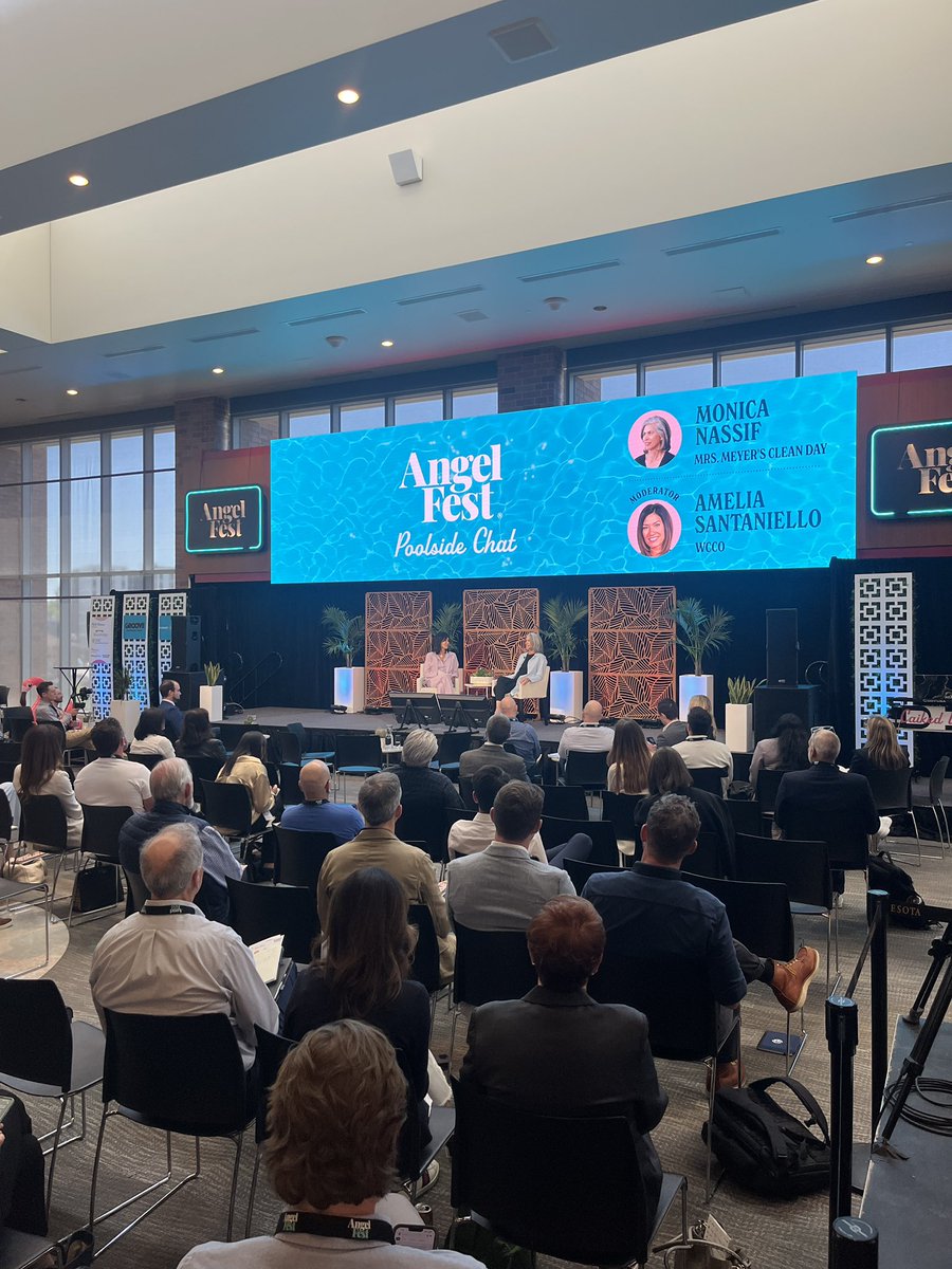 Groove Capital (@groovecap) on Twitter photo Monica Nassif, founder of <a href="/MrsMeyersClean/">Mrs. Meyer's Clean Day</a> and moderator Amelia Santaniello talking brand-building for our second #AngelFest2025 poolside chat: “You gotta look and walk around—the more you’re on the street, the more you learn.” 💦💭 Monica Nassif, founder of <a href="/MrsMeyersClean/">Mrs. Meyer's Clean Day</a> and moderator Amelia Santaniello talking brand-building for our second #AngelFest2025 poolside chat: “You gotta look and walk around—the more you’re on the street, the more you learn.” 💦💭