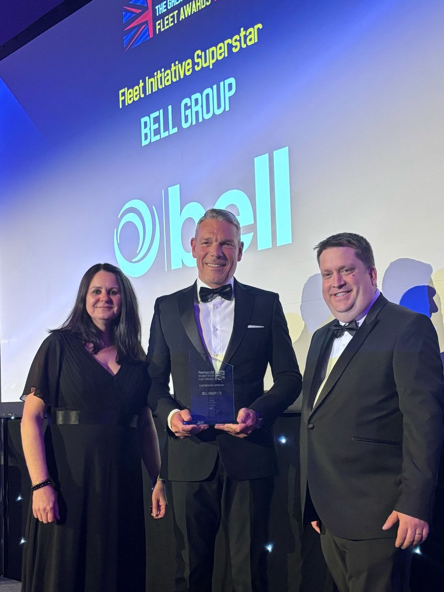 Great British Fleet Event (@gbfleetevent) on Twitter photo Chris Sayers of <a href="/BellGroupUK/">Bell</a> takes home the Fleet Initiative Superstar Award at <a href="/GBFleetEvent/">Great British Fleet Event</a> 2025 ā judged by <a href="/theAFPUK/">Association of Fleet Professionals</a> & sponsored by @Geotab!
#GBFE2025 #fleetawards #FleetInnovation Chris Sayers of <a href="/BellGroupUK/">Bell</a> takes home the Fleet Initiative Superstar Award at <a href="/GBFleetEvent/">Great British Fleet Event</a> 2025 ā judged by <a href="/theAFPUK/">Association of Fleet Professionals</a> & sponsored by @Geotab!
#GBFE2025 #fleetawards #FleetInnovation