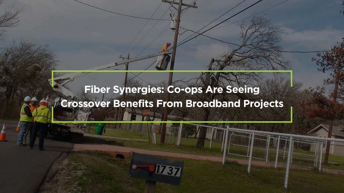 “It’s like a whole new world is open.”

Co-ops offering broadband are realizing advantages in electric operations through system upgrades and improved communications that minimize outages, hold down costs and boost member support. Read more: bit.ly/3GzKg4W
