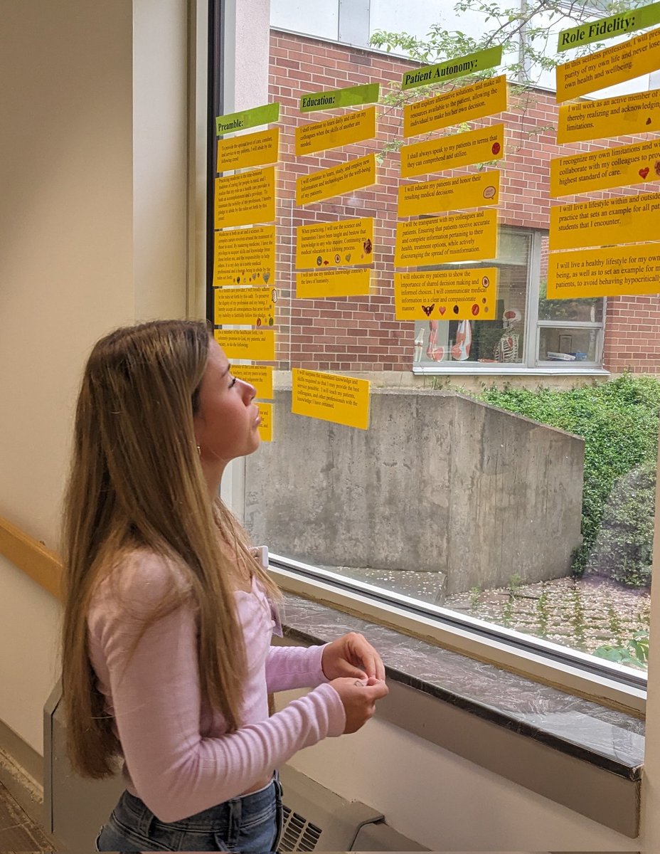 Getting ideas for our individual Philosophy of Caring using a decade of stanzas from alumni!