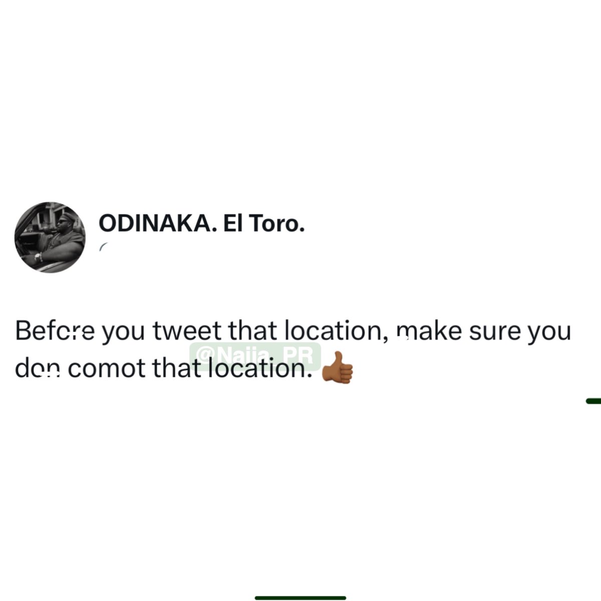 Naija_PR's tweet photo. Street 101: https://t.co/7CcRs8T3hl