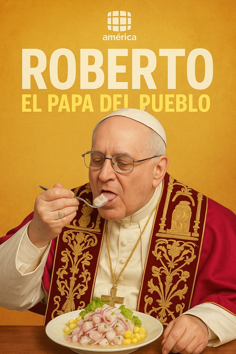 Ya sale la serie del Papa.

#PapaLeoneXIV #Pope #Peruesclave 
#MiPais #Conclave2025
