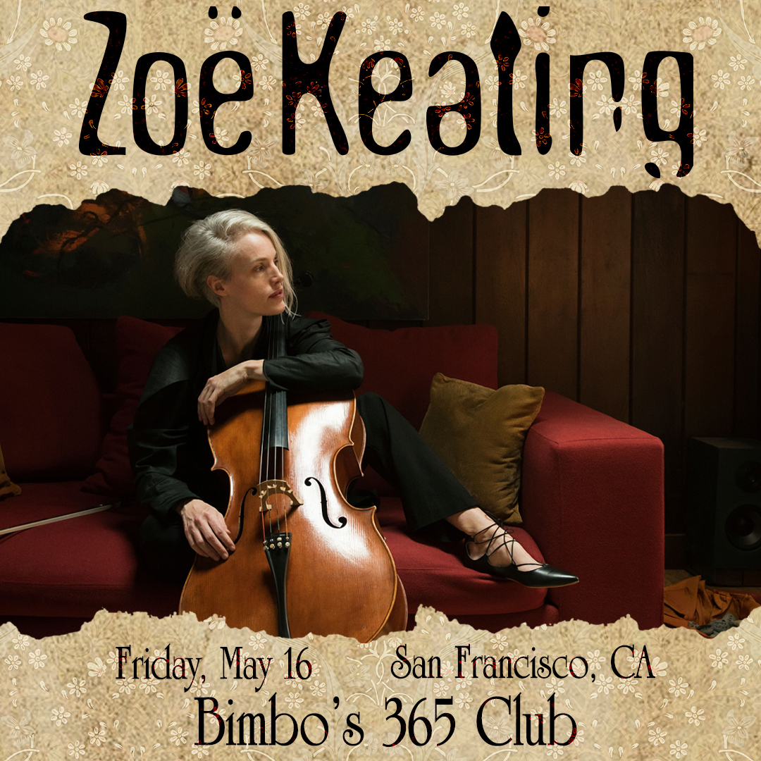 AmoebaSF's tweet photo. 🎼Follow us &amp; Retweet for a chance to win a pair of tickets to see Zoë Keating (@zoecello) on Friday, May 16th at @Bimbos365Club!
21+ only show. https://t.co/IFSBBUlBCa