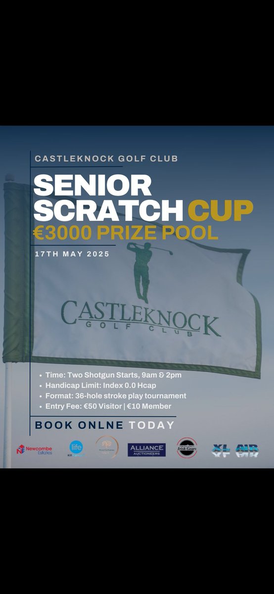 There are a few spots left, to register go to tinyurl.com/4au4jusu <a href="/amateur_info/">Irish Amateur golf info</a> <a href="/ScratchCups/">Scratch Cups Ireland</a>