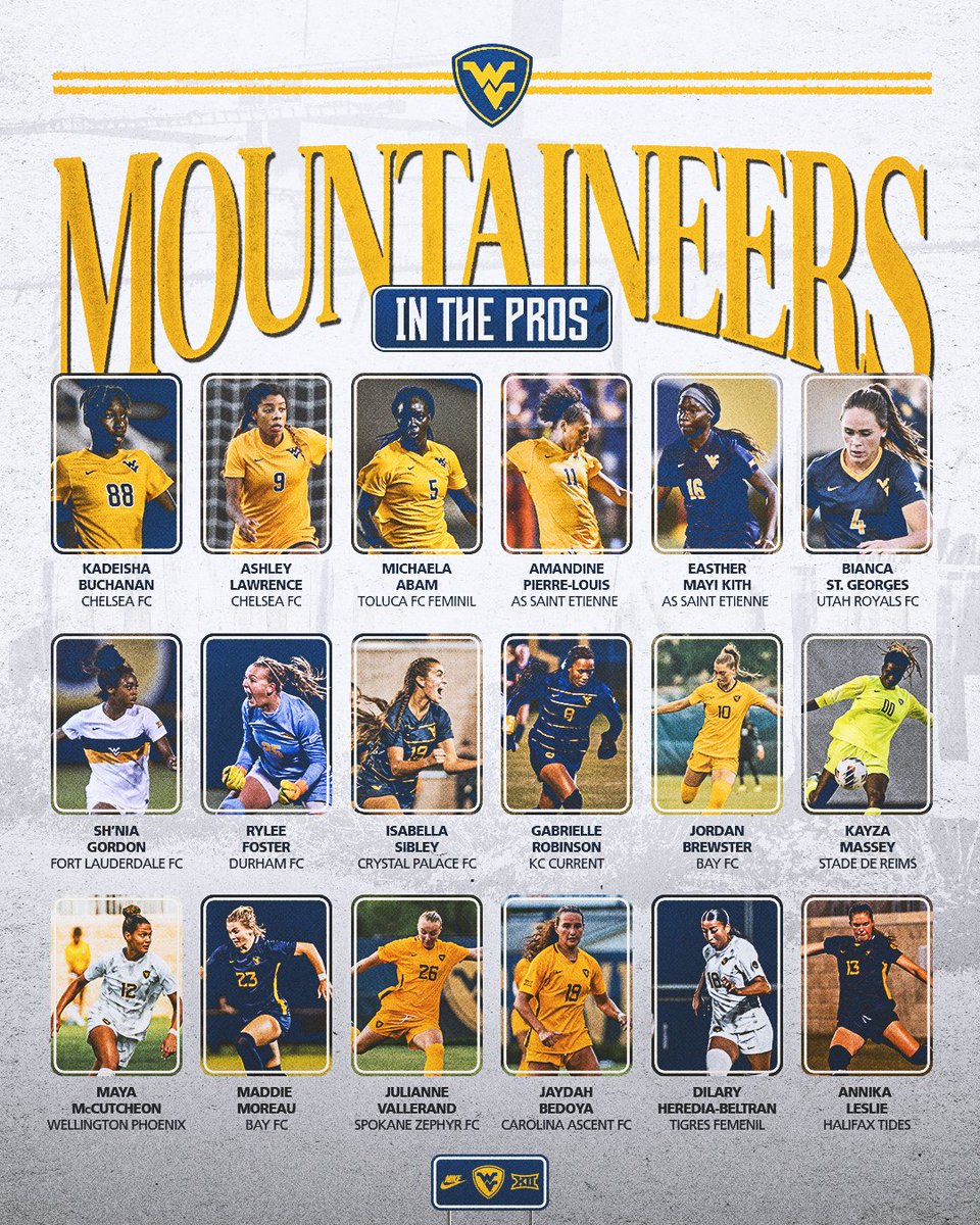 Checking in on our 𝘔𝘰𝘶𝘯𝘵𝘢𝘪𝘯𝘦𝘦𝘳𝘴 𝘪𝘯 𝘵𝘩𝘦 𝘗𝘳𝘰𝘴 ⚽

#HailWV