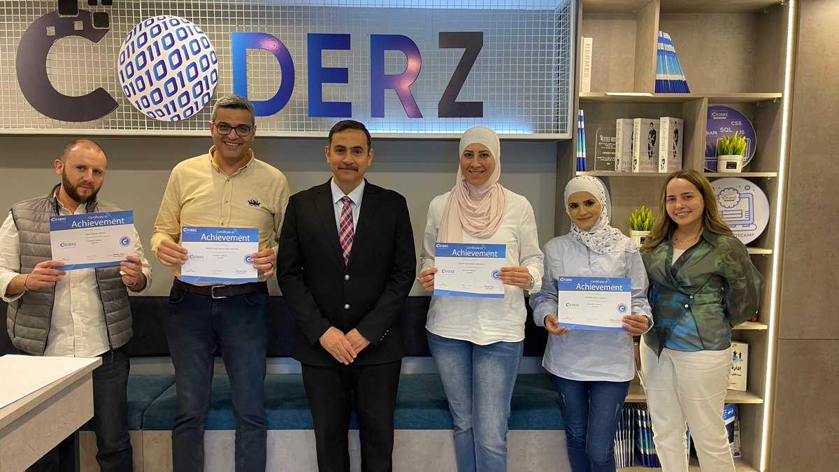 Mustafa_Foaad's tweet image. نجاح جديد مع #coderz
تم اليوم وبنجاح والحمد لله الأنتهاء من تقديم دورة (#Advanced_Excel ) لمجموعة رائعة من موظفي البنك التجاري الأردني Jordan Commercial Bank .. وذلك من خلال اكادميتنا الرائعة وكادرهم المتميز ( Coderz for software and training ) .. كل الموفقية لجميع المشتركين