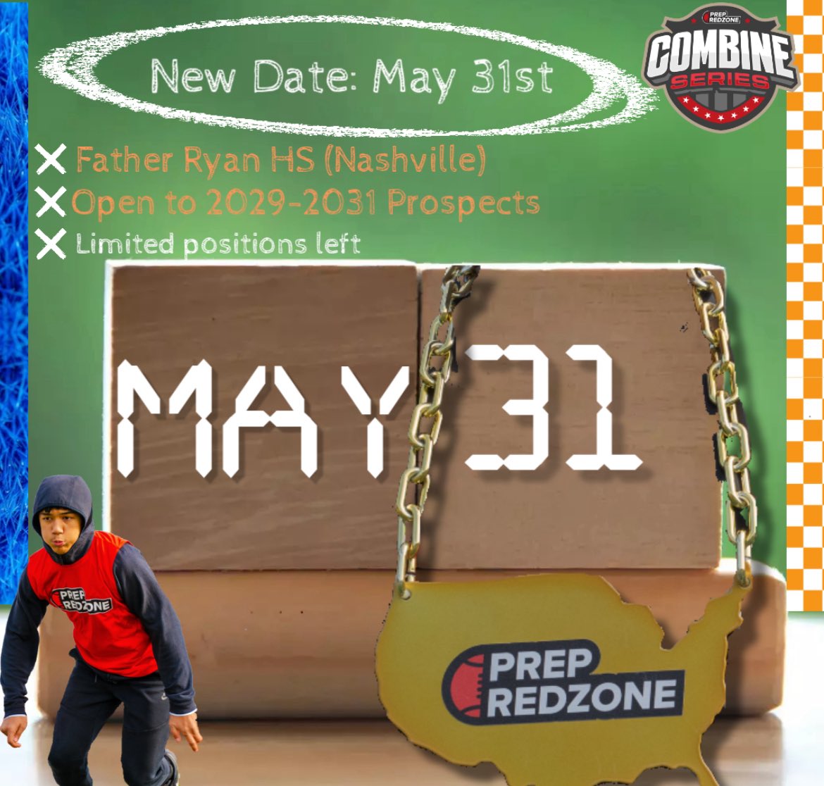 ππ ππ¨π©π¬ (@alpopsfootball) on Twitter photo The <a href="/PrepRedzoneNext/">Prep Redzone ππππ π</a> Middle School combine will now be 5/31.
βοΈ: events.prepredzone.com/e/1506/registeβ¦
π¨Still have room for 2029-2031:
Linebackers
Defensive Backs
Defensive Lineman The <a href="/PrepRedzoneNext/">Prep Redzone ππππ π</a> Middle School combine will now be 5/31.
βοΈ: events.prepredzone.com/e/1506/registeβ¦
π¨Still have room for 2029-2031:
Linebackers
Defensive Backs
Defensive Lineman