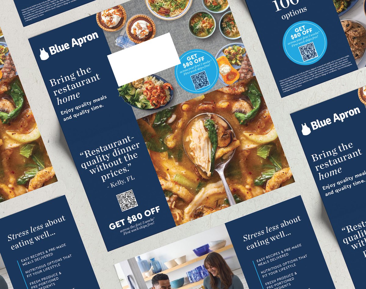 ShareLocalMedia's tweet image. By implementing more strategic testing strategies, SLM helped @blueapron increase scale by 4X after switching direct mail agencies. 

Check out the full case study on our website: hubs.la/Q03j6wHF0 

#ABTesting #DirectMail #Testimonials #SuccessStories #CaseStudy