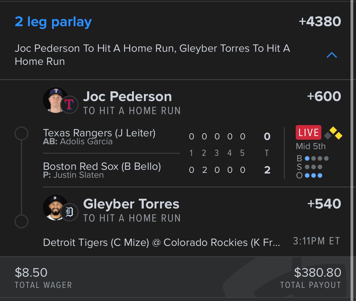 Dr_Robs's tweet photo. @portman7387 Shit that happens when I bet on someone😭 https://t.co/sSOa0N6ZrN