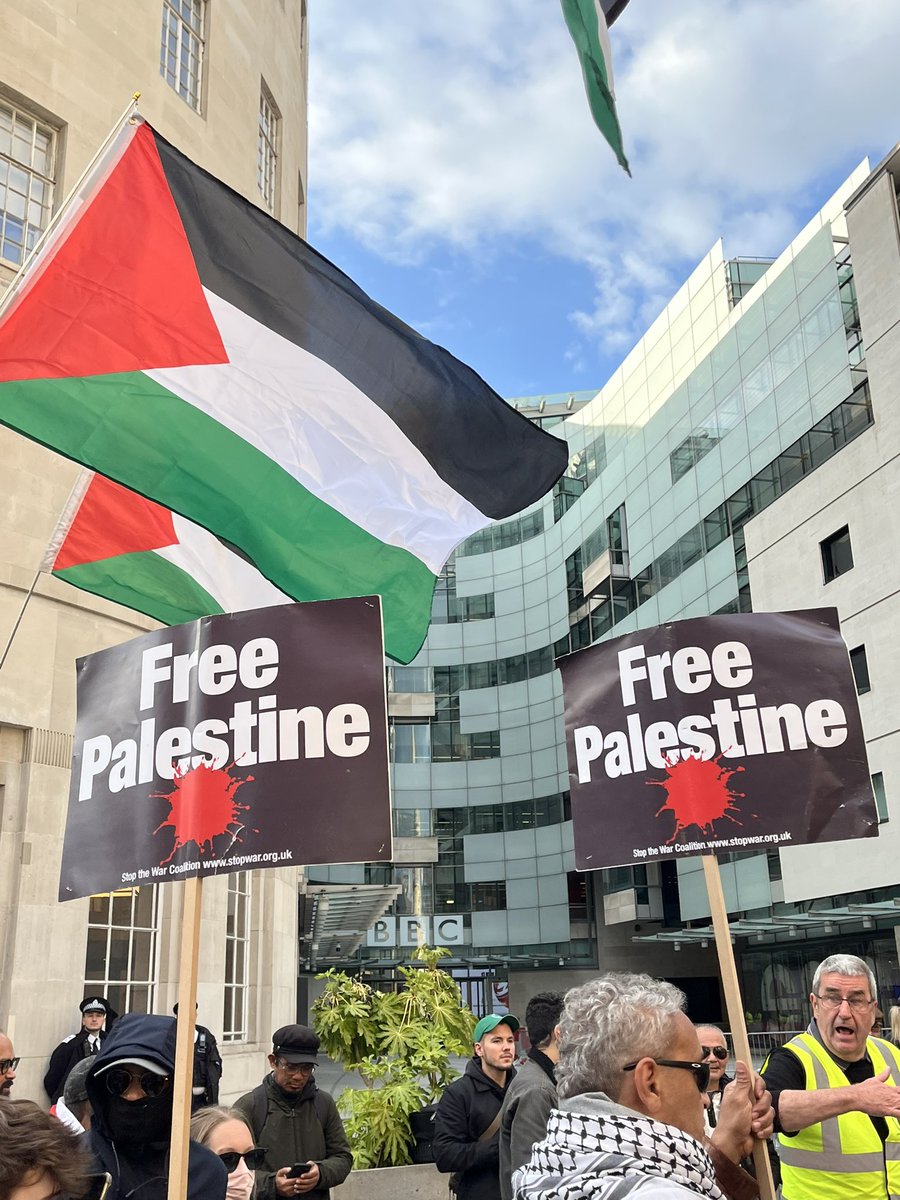 🇵🇸Tonight the BBC 🇵🇸 Saturday 17 May Nakba march from Embankment stopwar.org.uk/events/nationa…