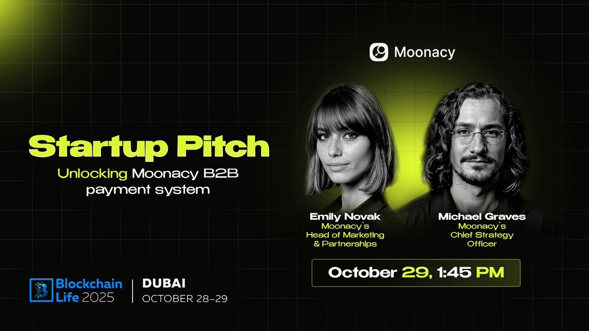 🔈 Introducing our speakers at Blockchain Life 2025 🔈 ◾️ We are proud to  announce that our representatives will be on stage at Blockchain Life 2025  in Dubai on October 29 at