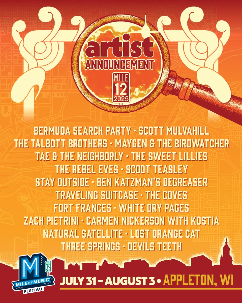 Hey all! You may have noticed we're not on here as much, so we wanted to give a shameless plug to check us out in other places. Our username is mileofmusicfest!

We'll be here to check for questions. :) For now, here are our First 70 artists for 2025.

See you this summer!