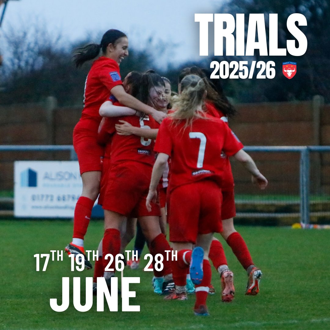 After a record-breaking first season in the <a href="/FAWNL/">FA Women's National League</a>, we will be holding trials across 4 dates in June ⚽️

To register your interest in joining us, please click the following link - forms.gle/LQESm2QMaJwNru…

We look forward to seeing you there 🙌🏼