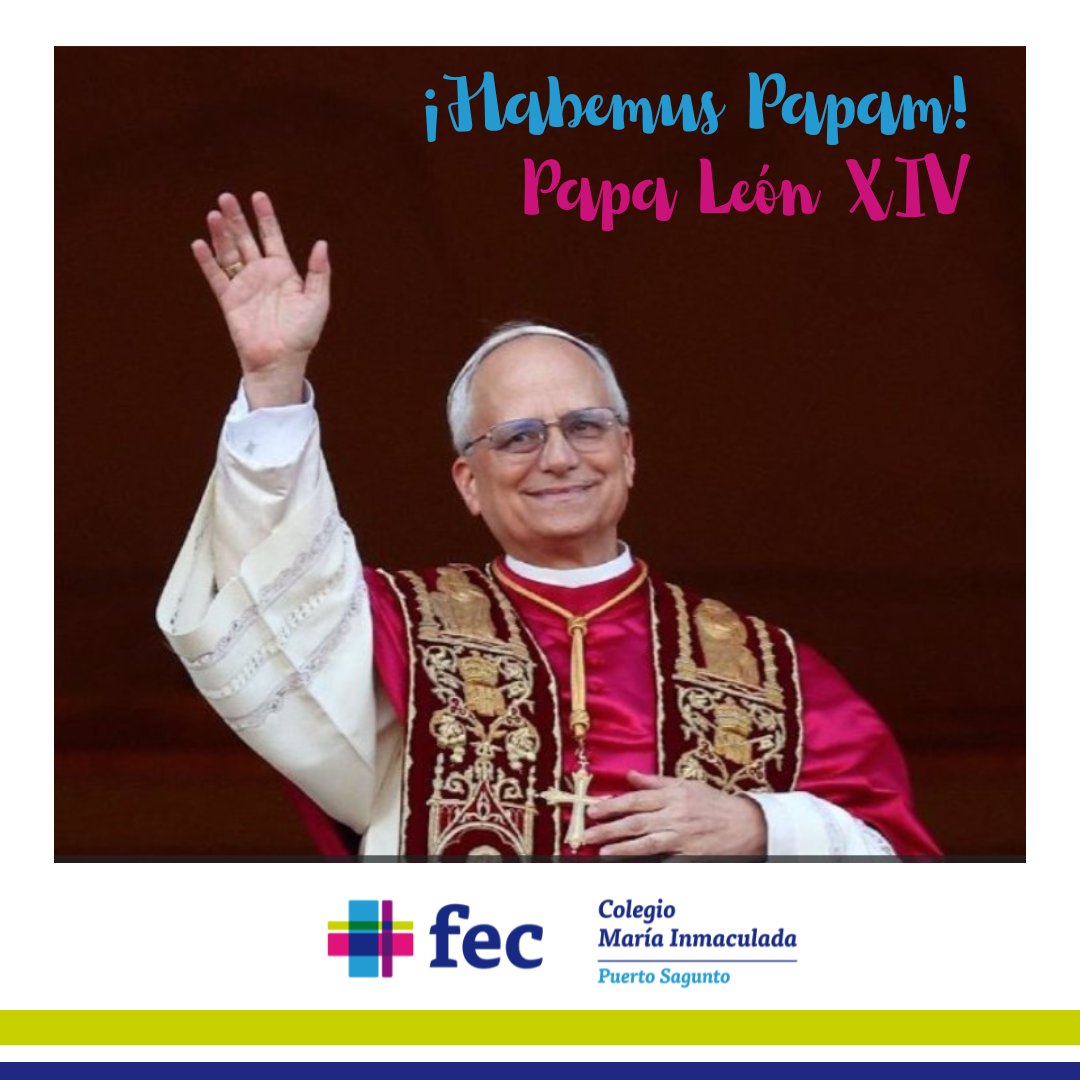 María Inmaculada PS (@fecmips) on Twitter photo Papa León XIV
Visiblemente emocionado se ha dirigido a todos los católicos enviando un mensaje de paz y de agradecimiento a su antecesor Papa Francisco y nos ha recordado a todos que«Dios nos ama incondicionalmente»
#Servicio
#PapaLeónXIV
#HabemusPapam
<a href="/pastoralfec/">Pastoral FEC</a>
<a href="/colegiosfec/">FEC (Fundación Educación Católica)</a> Papa León XIV
Visiblemente emocionado se ha dirigido a todos los católicos enviando un mensaje de paz y de agradecimiento a su antecesor Papa Francisco y nos ha recordado a todos que«Dios nos ama incondicionalmente»
#Servicio
#PapaLeónXIV
#HabemusPapam
<a href="/pastoralfec/">Pastoral FEC</a>
<a href="/colegiosfec/">FEC (Fundación Educación Católica)</a>