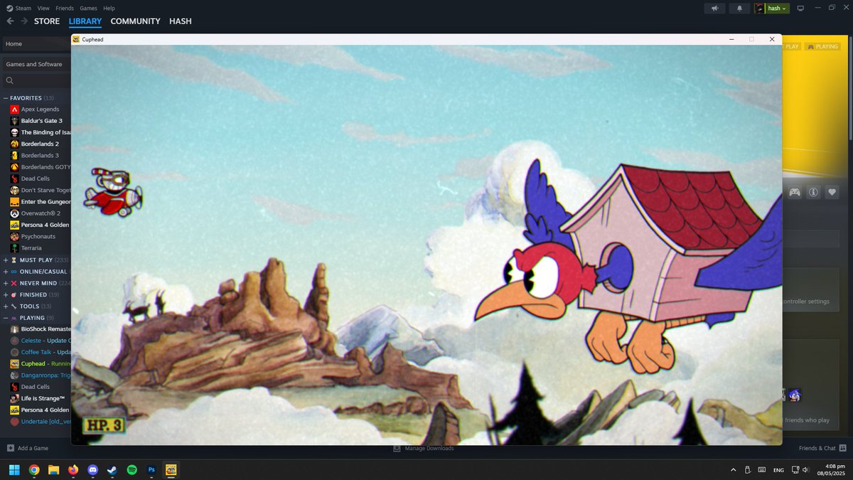 odeio as fases de aviaozinho do cuphead pqp fvck fases de aviaozinho