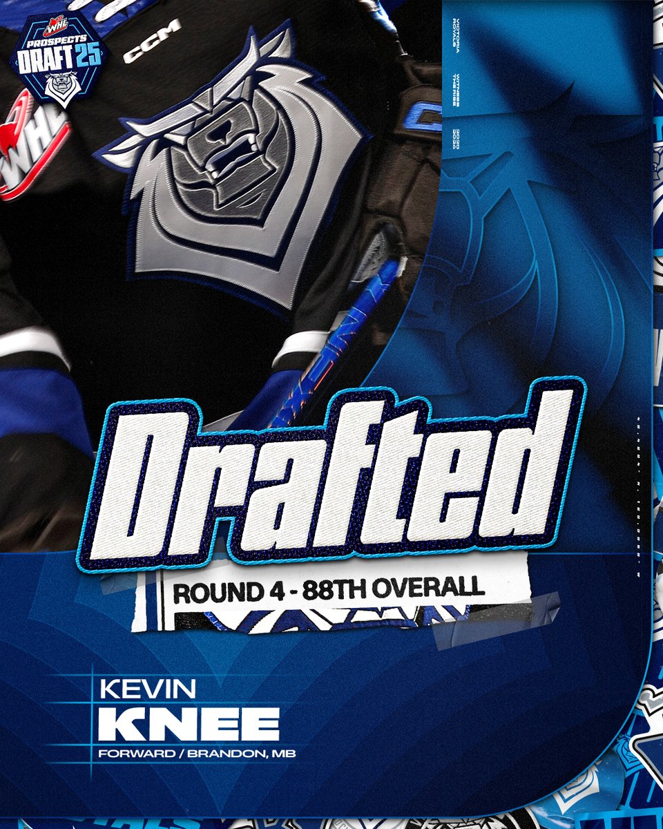 With the 88th overall pick in the 2025 WHL Prospects Draft, the Victoria Royals have selected Kevin Knee from Brandon Wheat Kings U15 AAA.
 
Welcome to Victoria, Kevin!