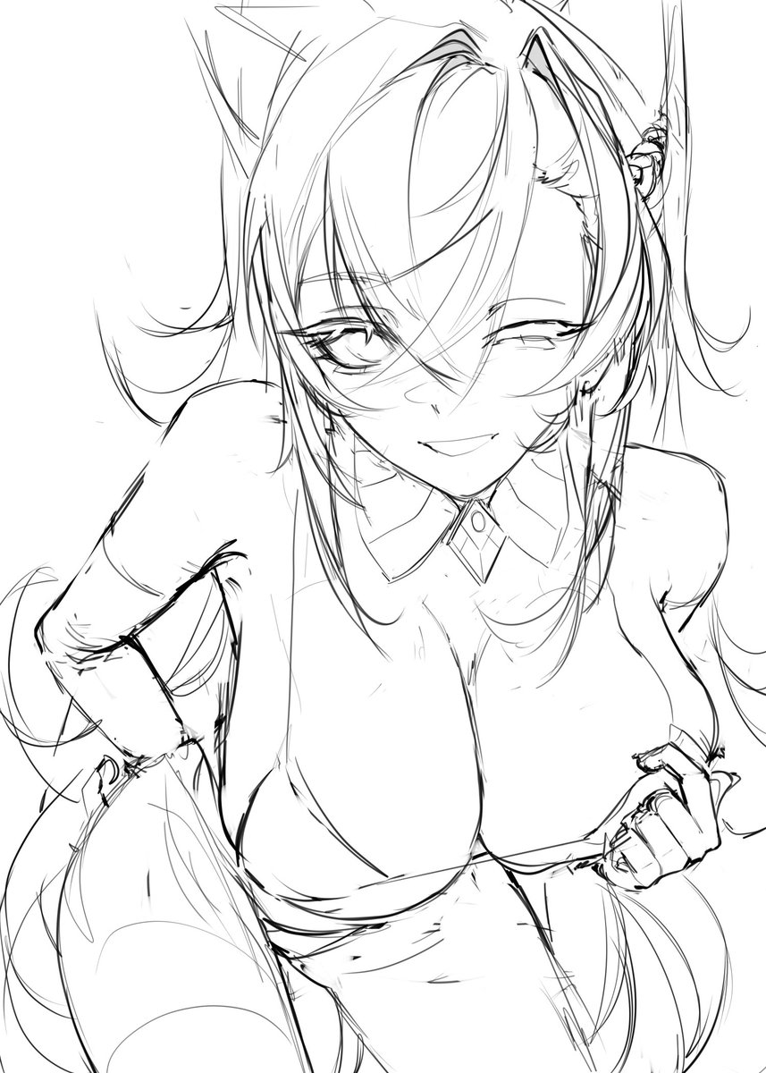 nevezhatvar's tweet image. Sketch
#Dehya #原神