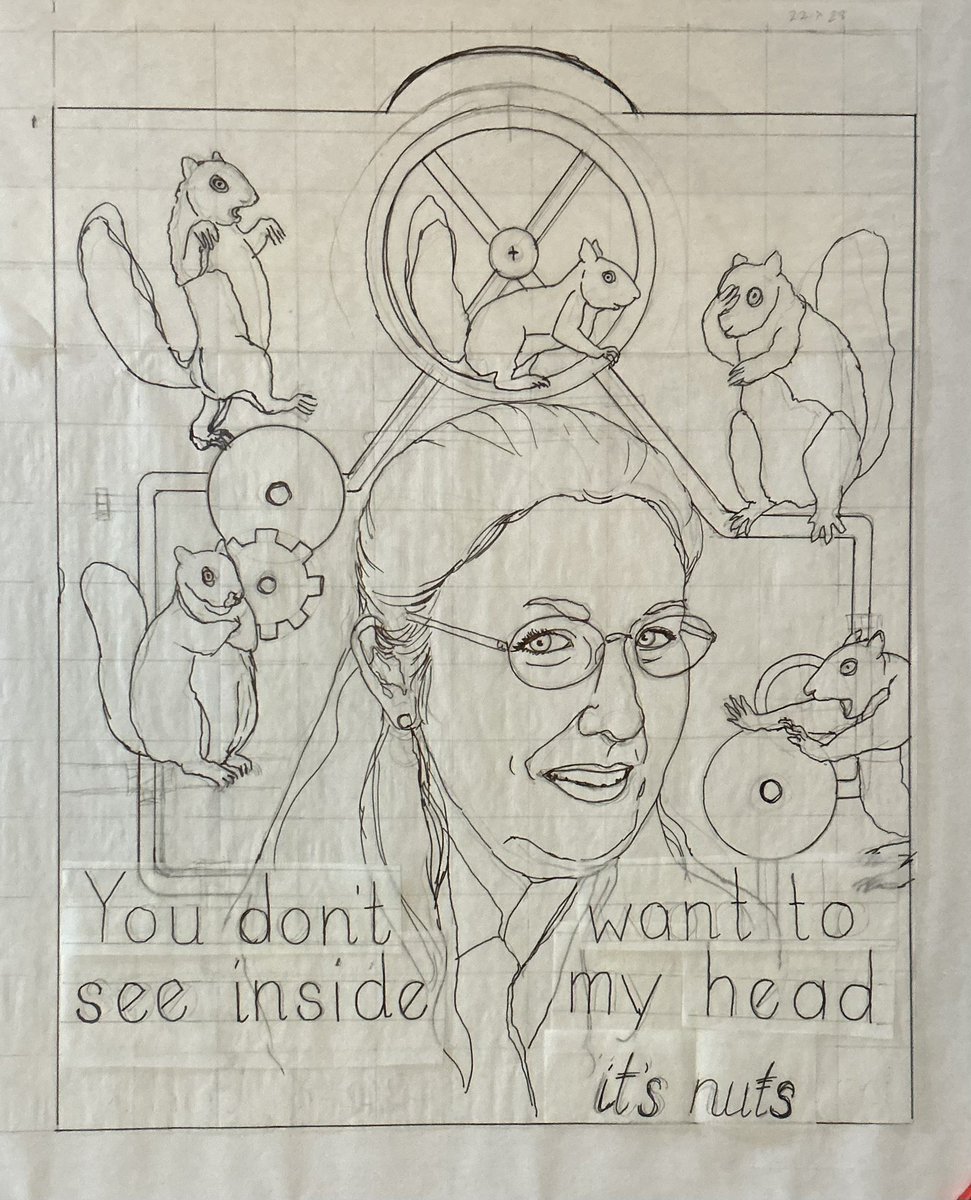 58rughooker's tweet image. Back from teaching a workshop and getting some time to work on my self portrait.