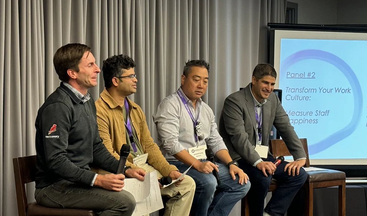 devinertel's tweet image. Great CISO panel on transforming work culture