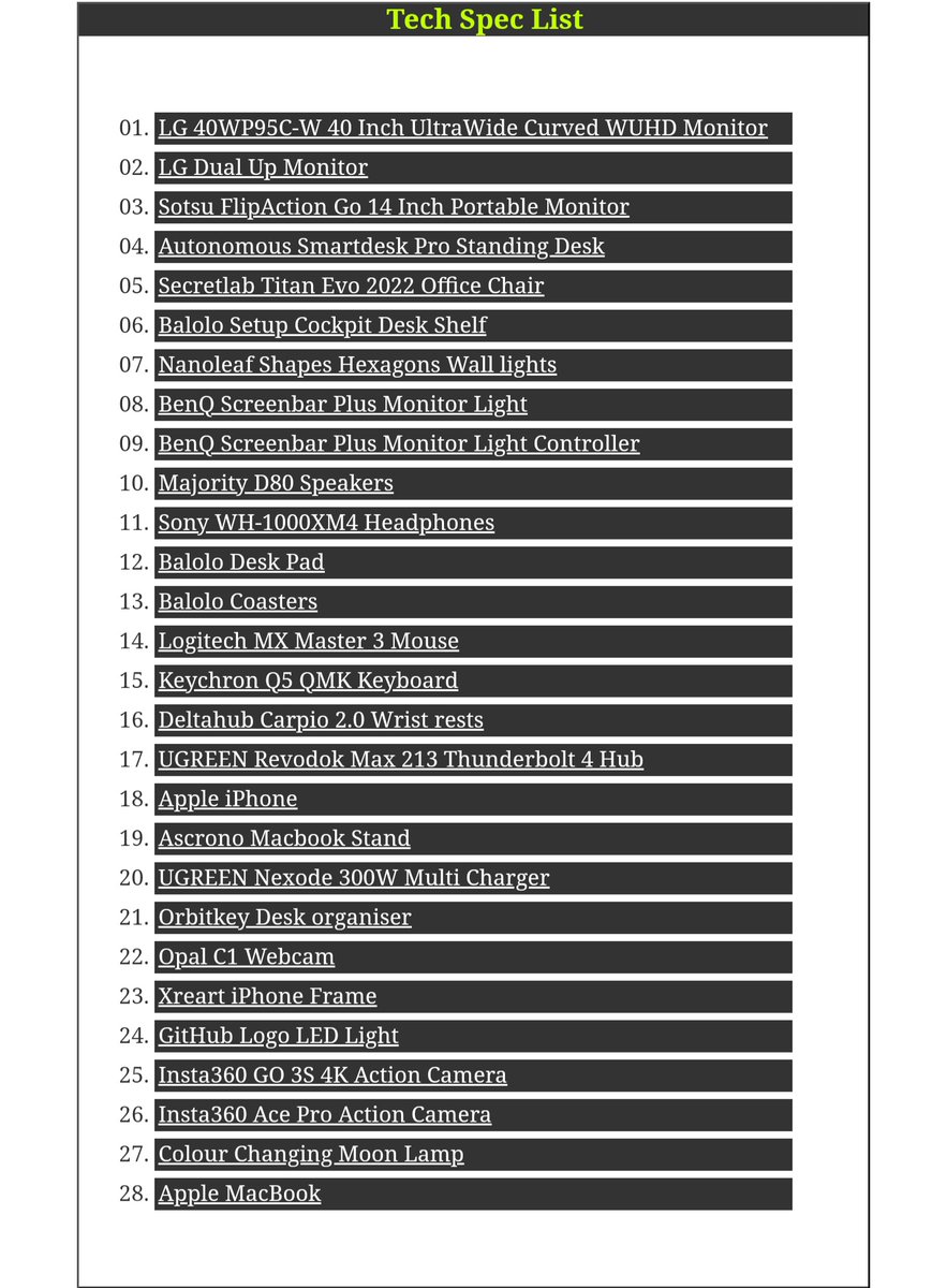 CyberTechWare's tweet image. 🖥🖱Transform your desk into a productivity powerhouse with our innovative tech gadgets! Tap in now at CyberTechWare.com. #TechDesk #Workspace #DeskSetup #LG #Sotsu #Autonomous  #Balolo #SecretLab #Nanoleaf #BenQ #Majority #Sony #Logitech #Deltahub #Keychron #Ugreen #Apple…