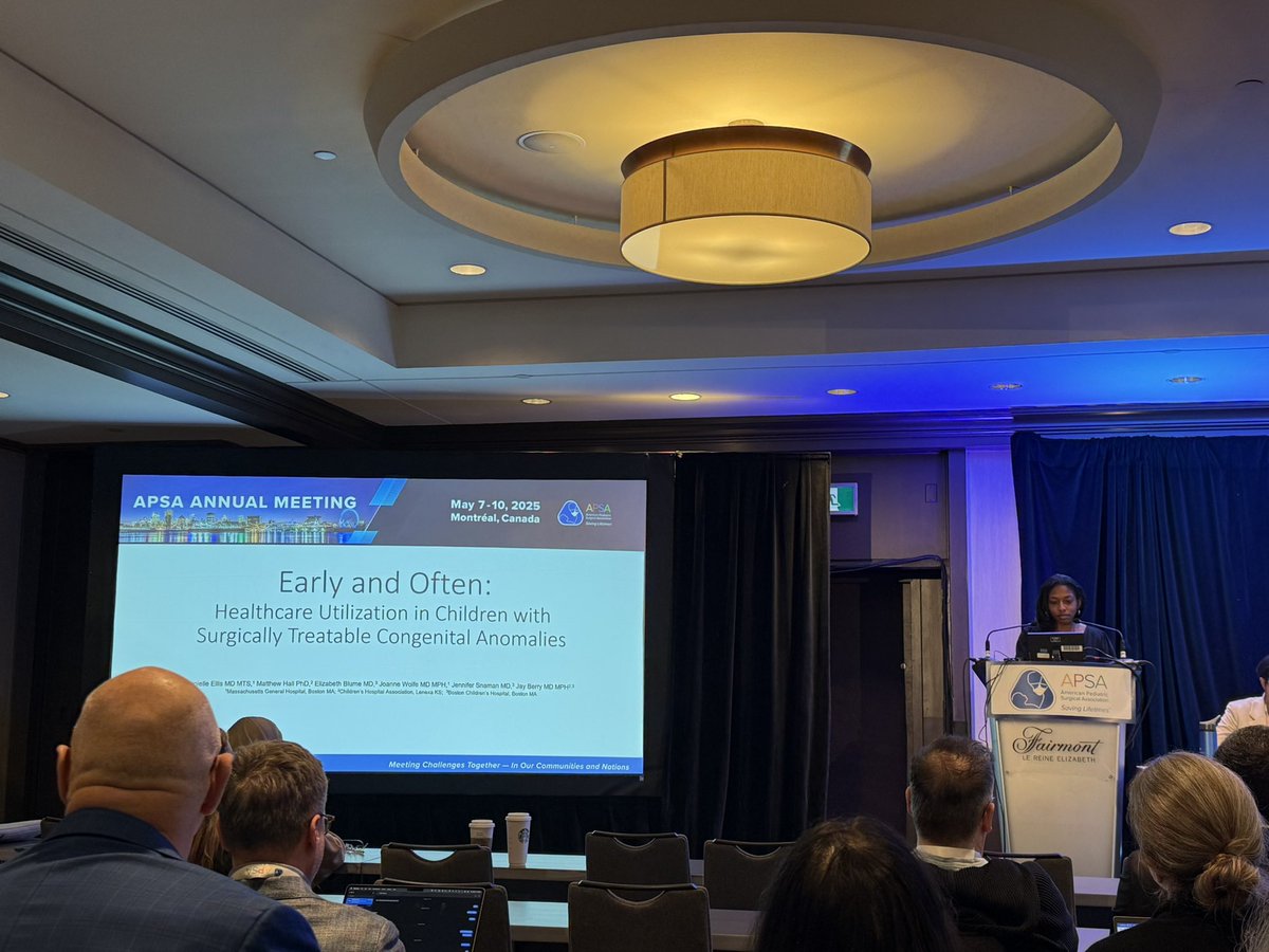 Norah Liang, MD (@norahliang) on Twitter photo So proud of <a href="/MGHSurgery/">Mass General Surgery</a>’s <a href="/daniellis__/">Danielle Ellis, MD MTS</a> who presented her work on healthcare utilization in children with surgically treatable congenital anomalies <a href="/APSASurgeons/">APSA Surgeons</a> #APSA2025 today (post-call!!) 👏🏻 proud to know this surgeon-mama ❤️ So proud of <a href="/MGHSurgery/">Mass General Surgery</a>’s <a href="/daniellis__/">Danielle Ellis, MD MTS</a> who presented her work on healthcare utilization in children with surgically treatable congenital anomalies <a href="/APSASurgeons/">APSA Surgeons</a> #APSA2025 today (post-call!!) 👏🏻 proud to know this surgeon-mama ❤️