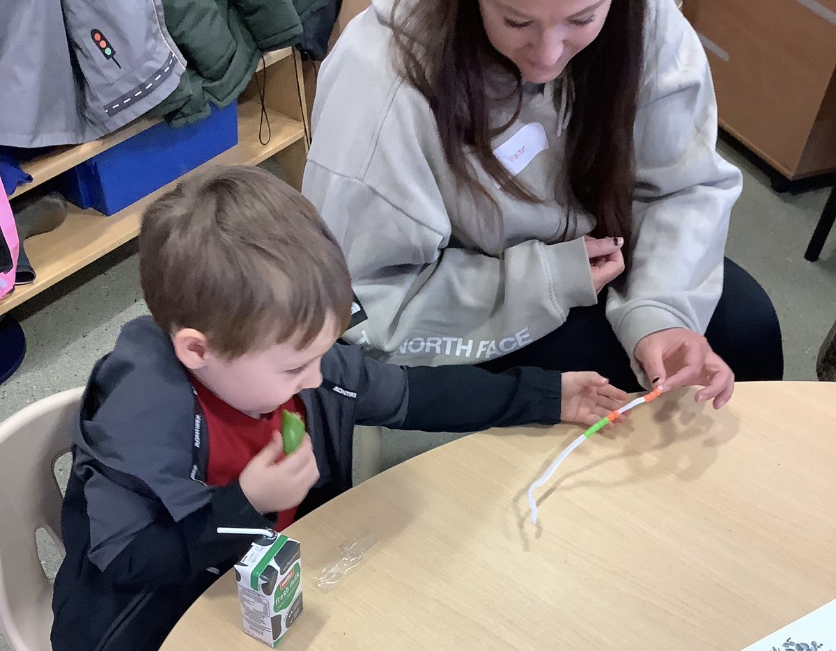 Reception Mastering Number workshop - the children loved sharing their learning &amp; showed off their Rekenrek skills beautifully followed by making our own mini version with beads. We are so proud of their progress &amp; their maths confidence! ⭐️ Thank you to all who attended! <a href="/NCETM/">NCETM</a>