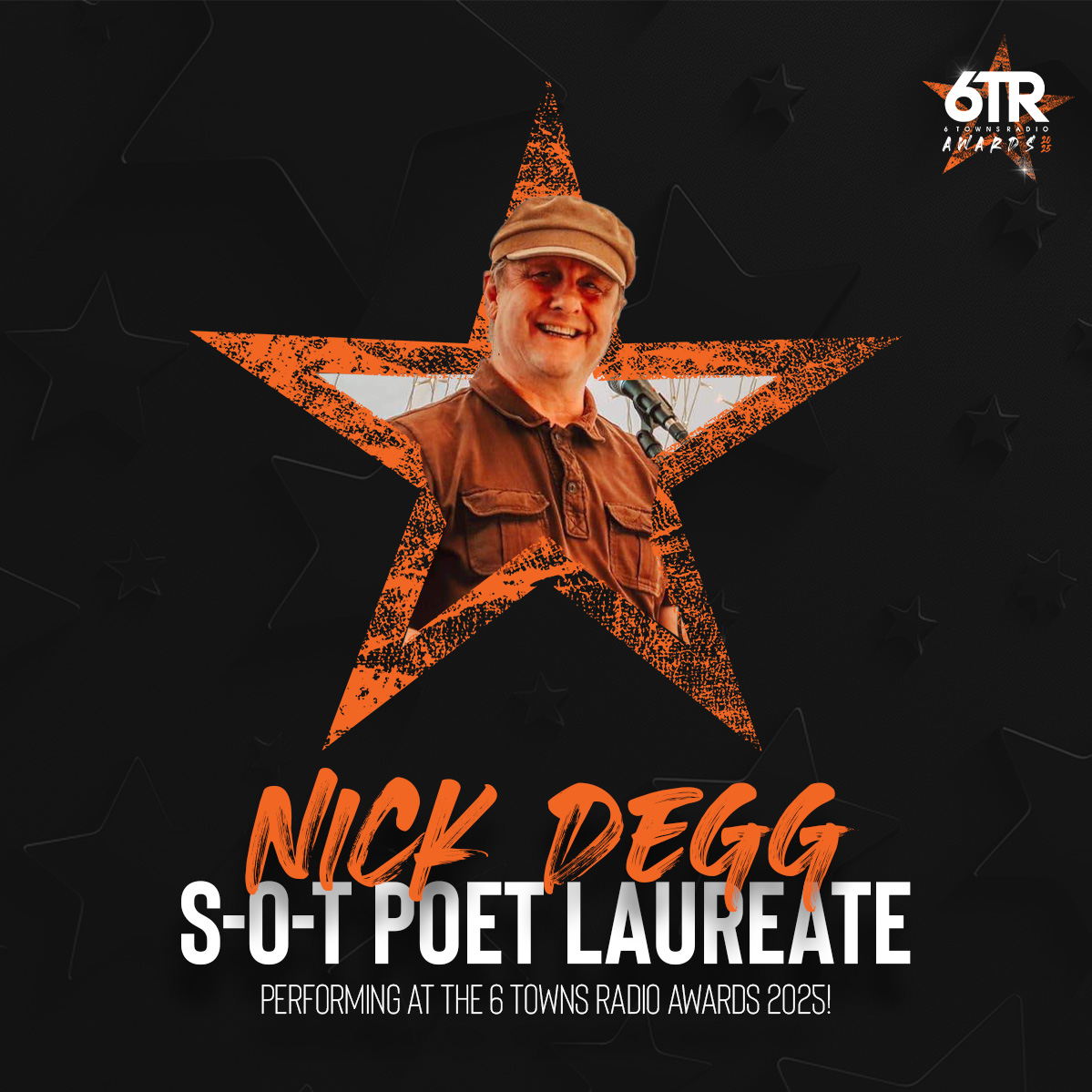 Comedy ✅
Music ✅
Poetry ✅

Some fantastic acts have confirmed for our awards this Sunday at <a href="/Mitchell_Arts/">Mitchell Arts Centre</a>! 

Get your tickets here 👉 bit.ly/6TRAwardsTicke…

#6TRAwards2025 | <a href="/stokeontrent100/">Stoke-on-Trent Centenary</a>