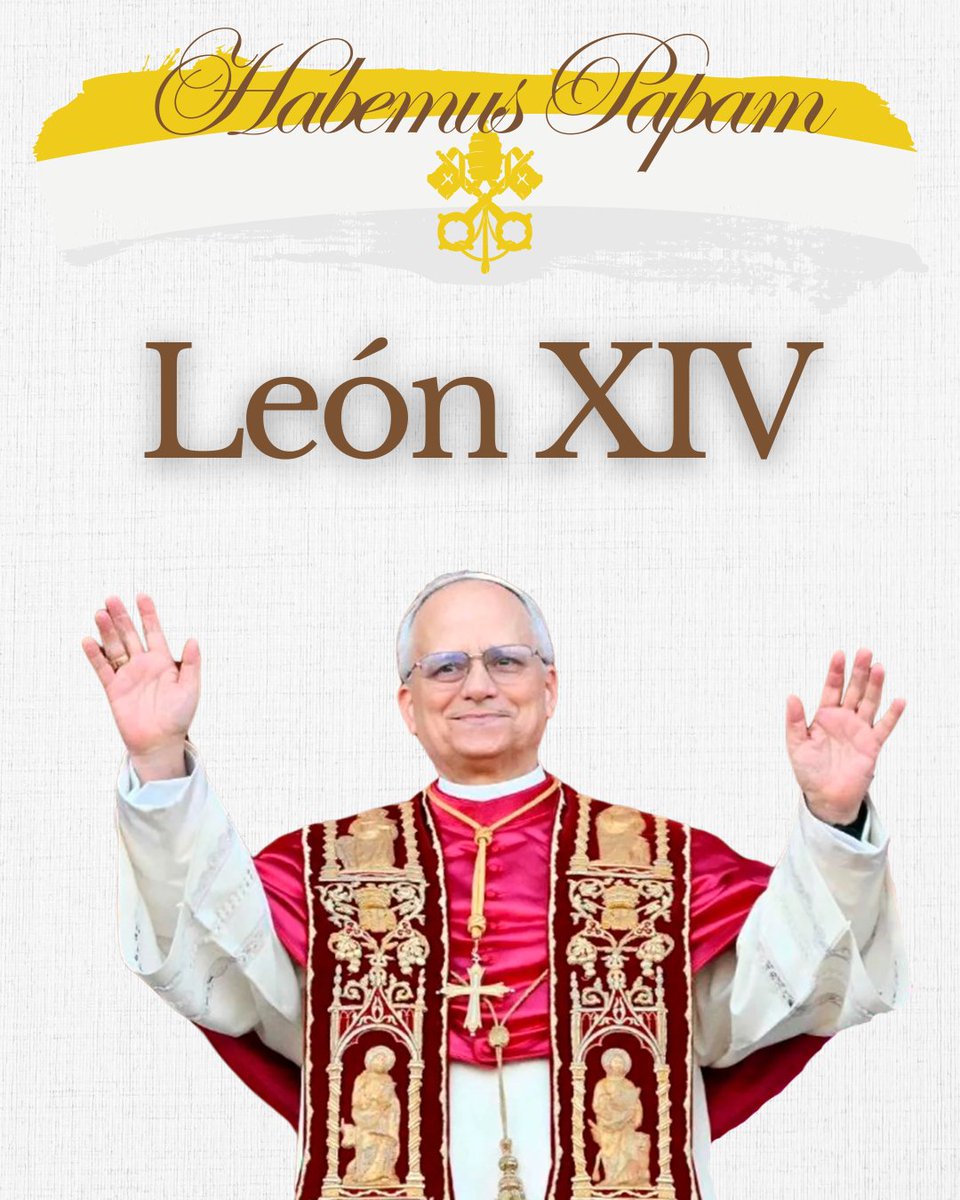 Habemus Papam: Robert Prevost, elegido Papa León XIV

“La paz sea con todos vosotros.” Así comenzaron las palabras del nuevo Pontífice tras su elección como León XIV, recordándonos la urgencia de la paz y el diálogo sin miedo en el mundo de hoy.