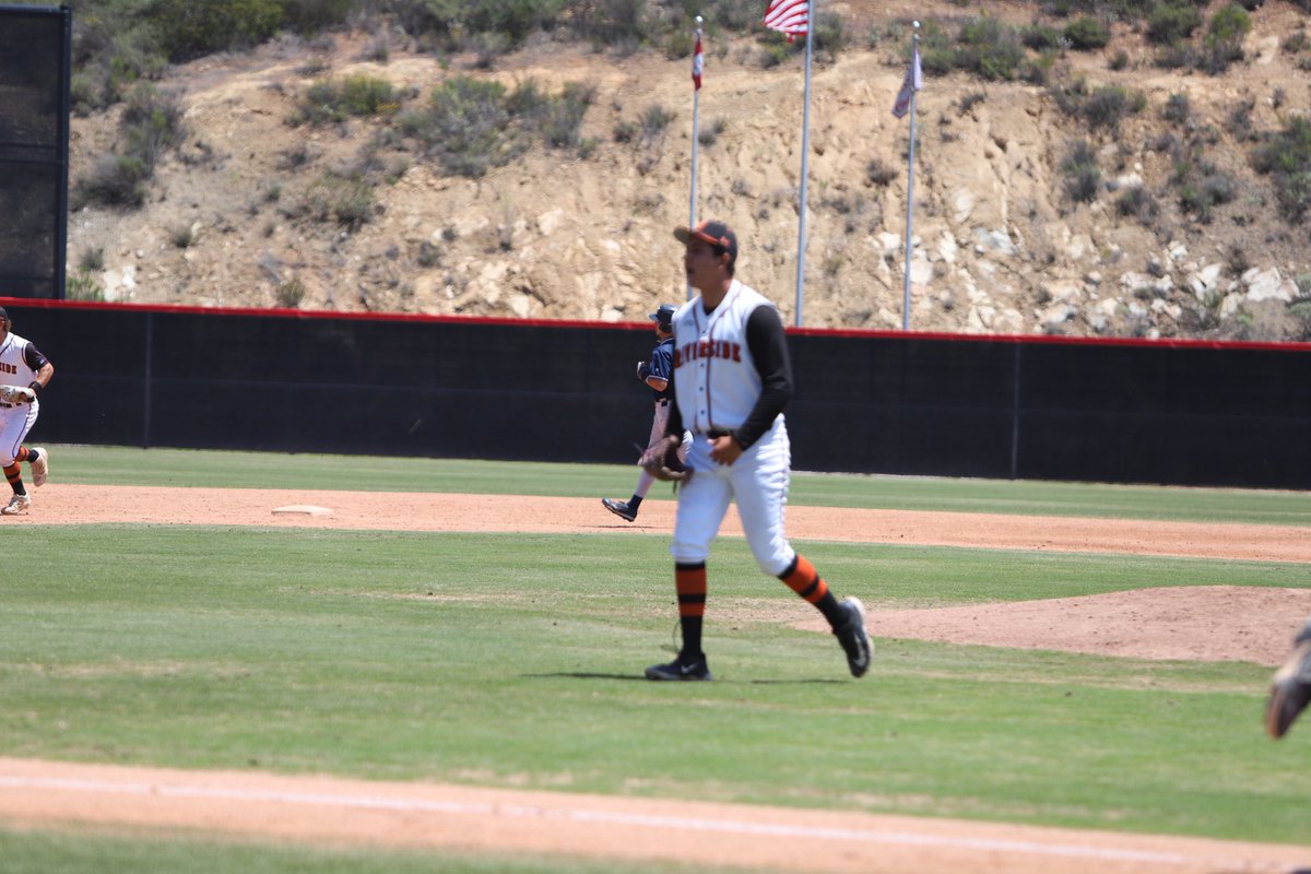 Jorge Rodriguez escapes a bases loaded no out jam in the top of the fifth to keep the game scoreless. 

Riverside 0 SD Mesa 0