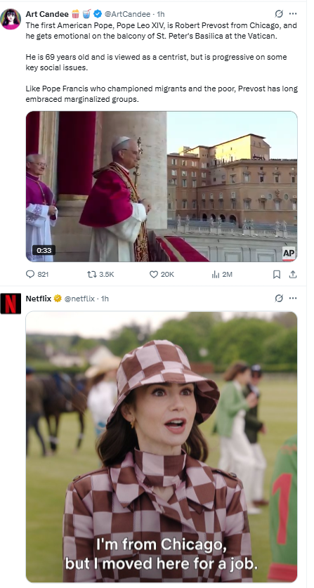 These two tweets being back-to-back wasn't a coincidence, was it?