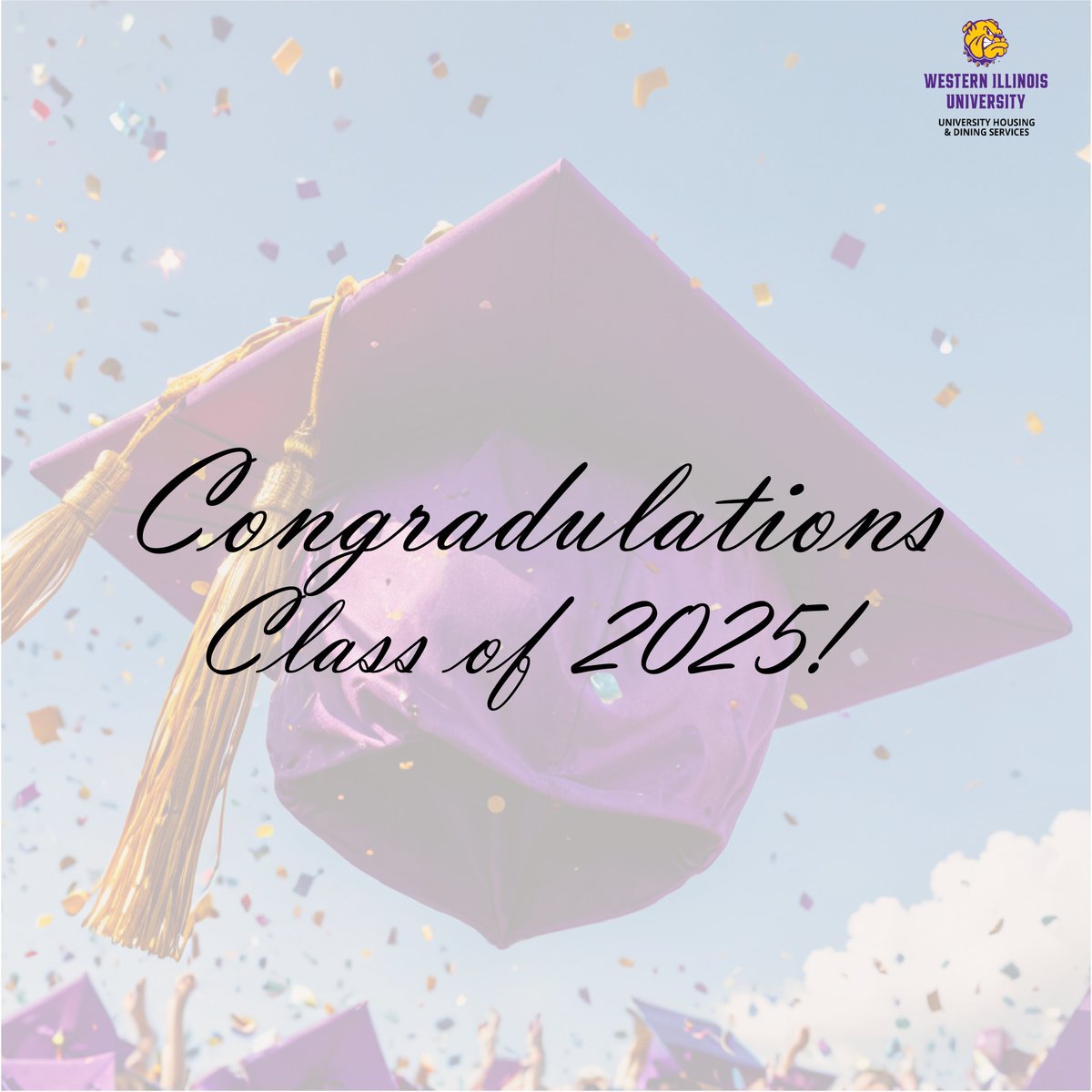 We are excited for the Class of 2025! Congratulations on graduating this weekend, and we wish you the best of luck in your future endeavors! #wiudining