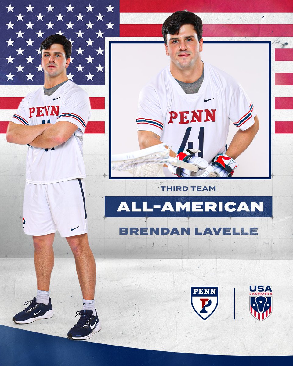 All-America honors starting to roll in! Congrats to Brendan!

📰 goquakers.co/3Z7fh6o

#ILPL | #FightOnPenn 🔴🔵